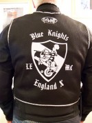 Blue knights back